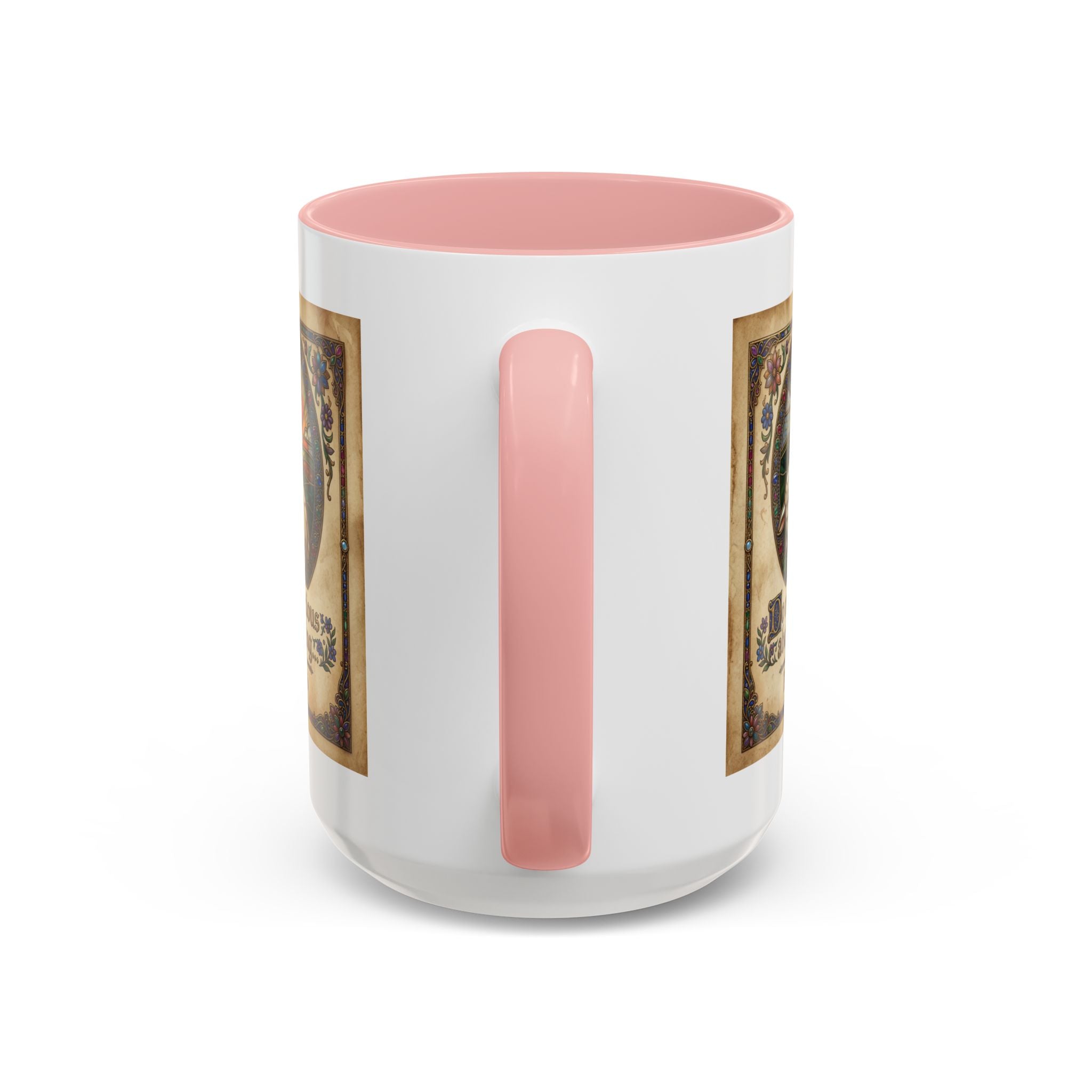 Accent Coffee Mug (11, 15oz) "Be not anxious about anything Phillipians 4:6