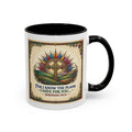Accent Coffee Mug (11, 15oz) "for I know the plans I have for you" Jeremiah 29:11