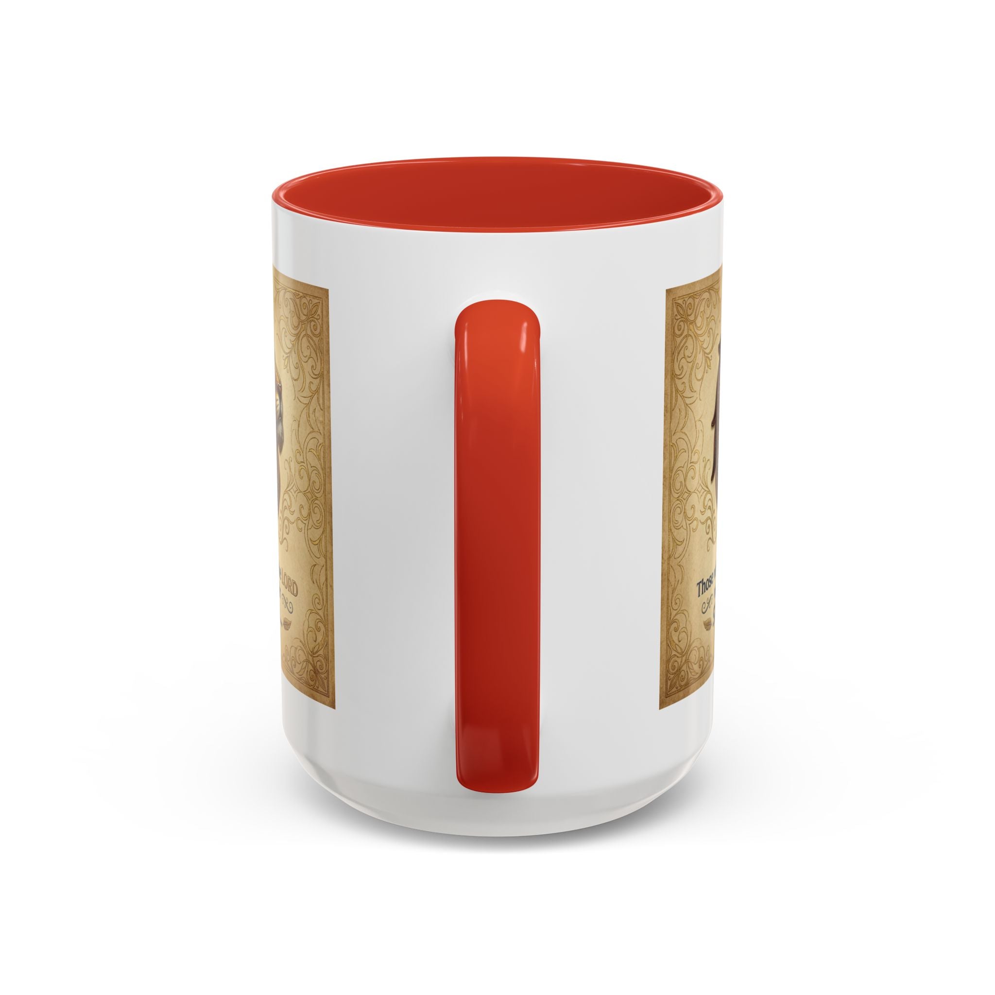 Accent Coffee Mug (11, 15oz) "Those who hope in the Lord..." Isaiah 40:31