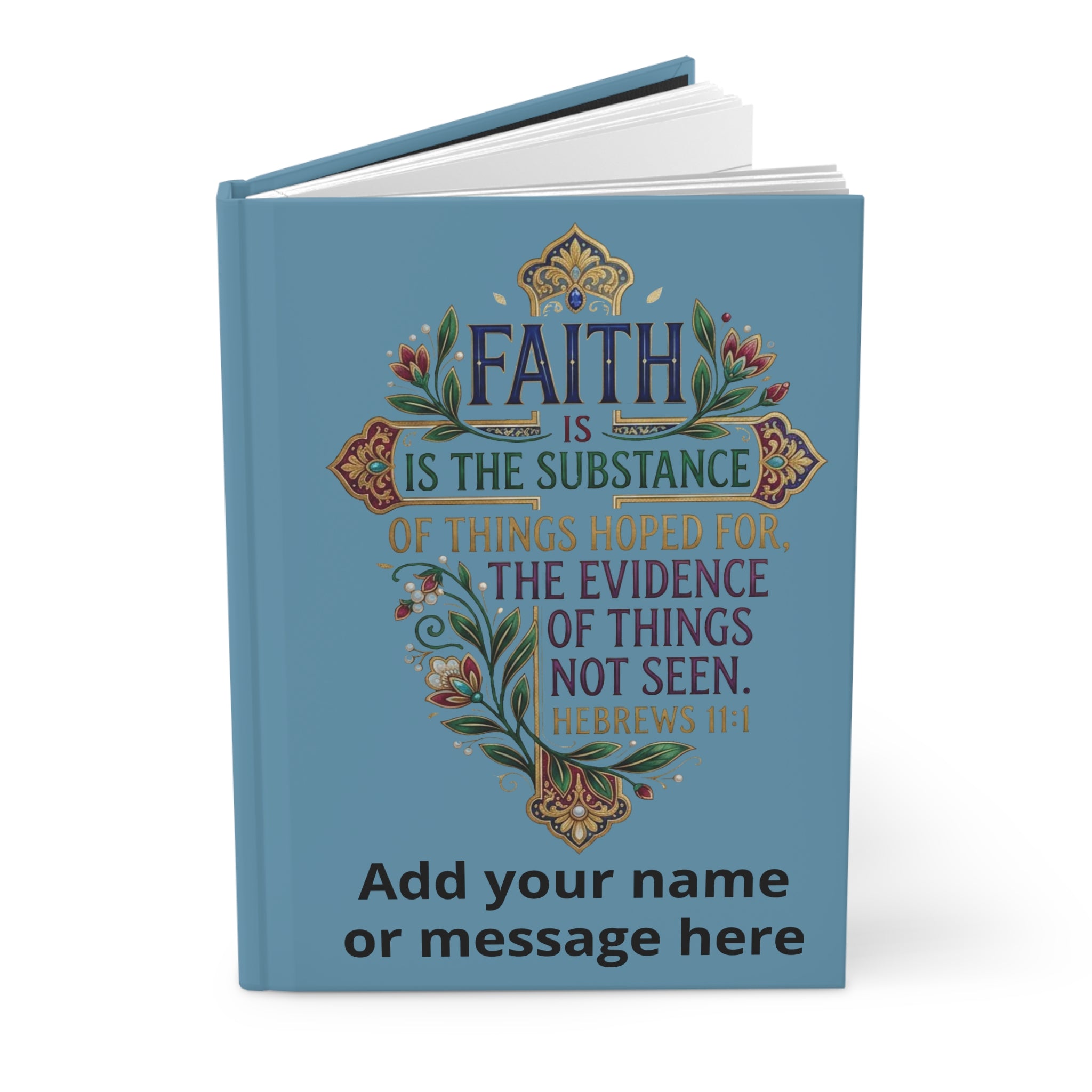 Copy of Personalized Hardcover Journal Matte - "The Lord is my Shepherd..."