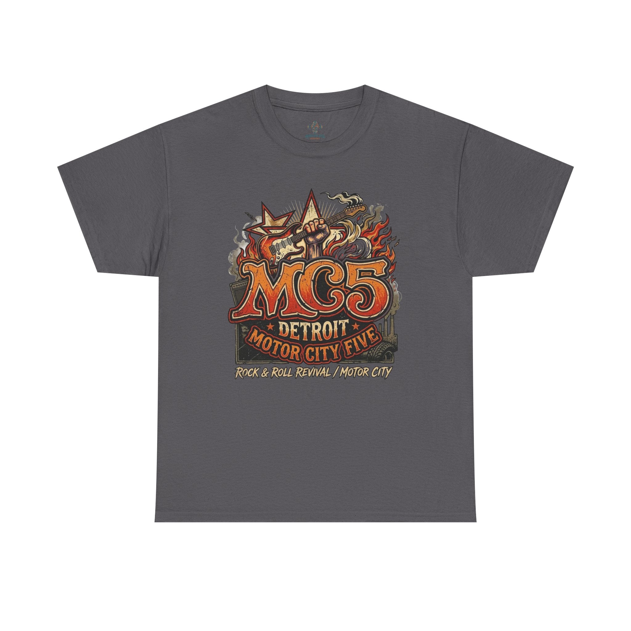 Unisex Heavy Cotton Tee MC5 Rock Revolution