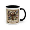 Accent Coffee Mug (11, 15oz) "For God so loved the world" John 3:16