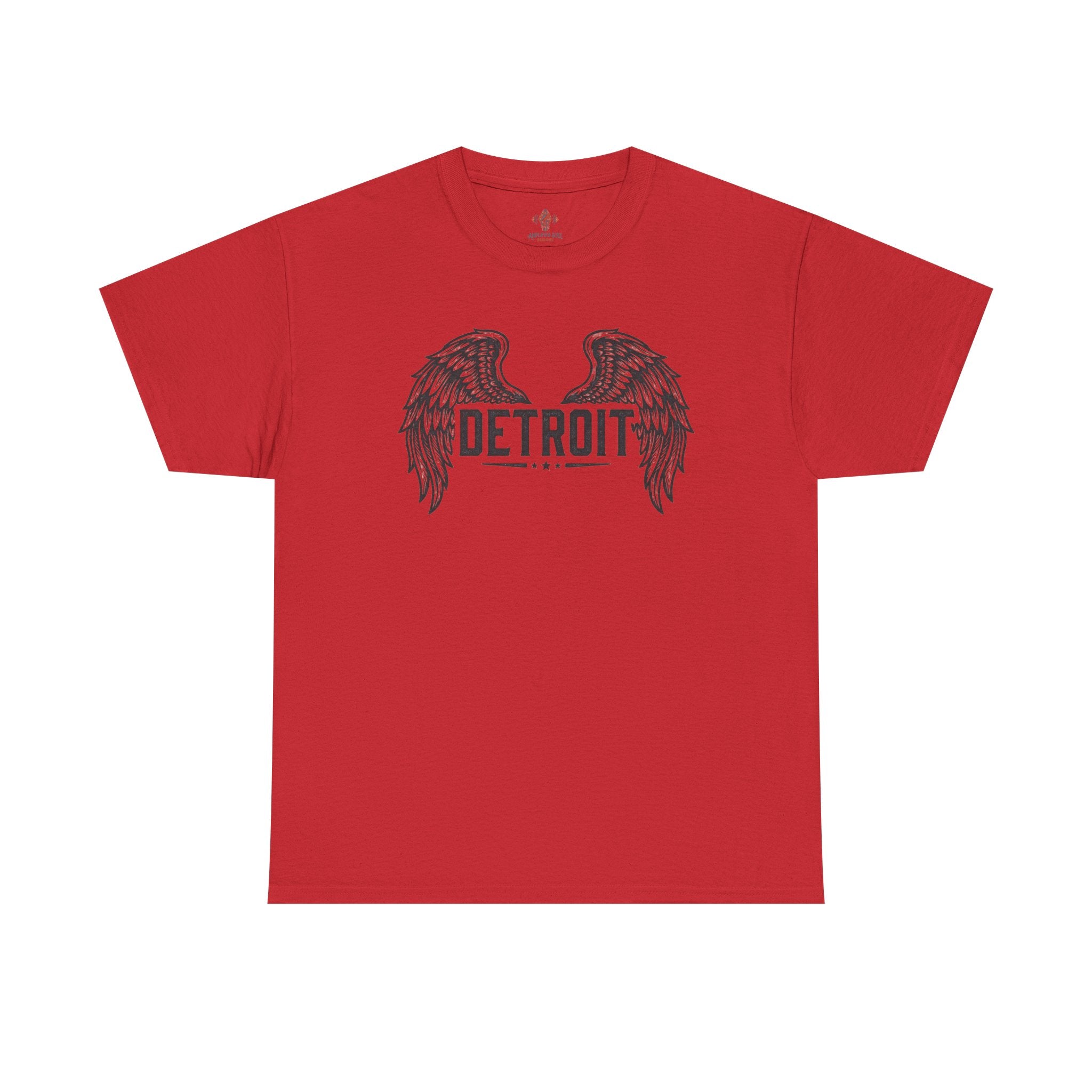 Copy of Unisex Heavy Cotton Tee - DETROIT WINGED, black