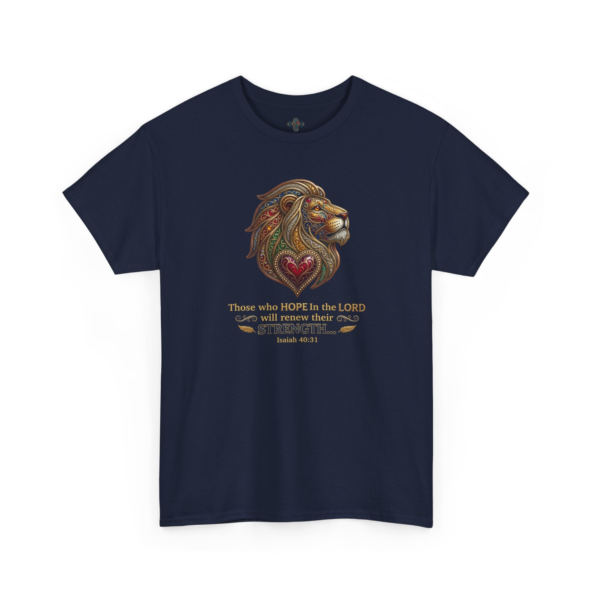 Unisex Heavy Cotton Tee - “ Those who hope in the Lord… “ Isaiah 40:31