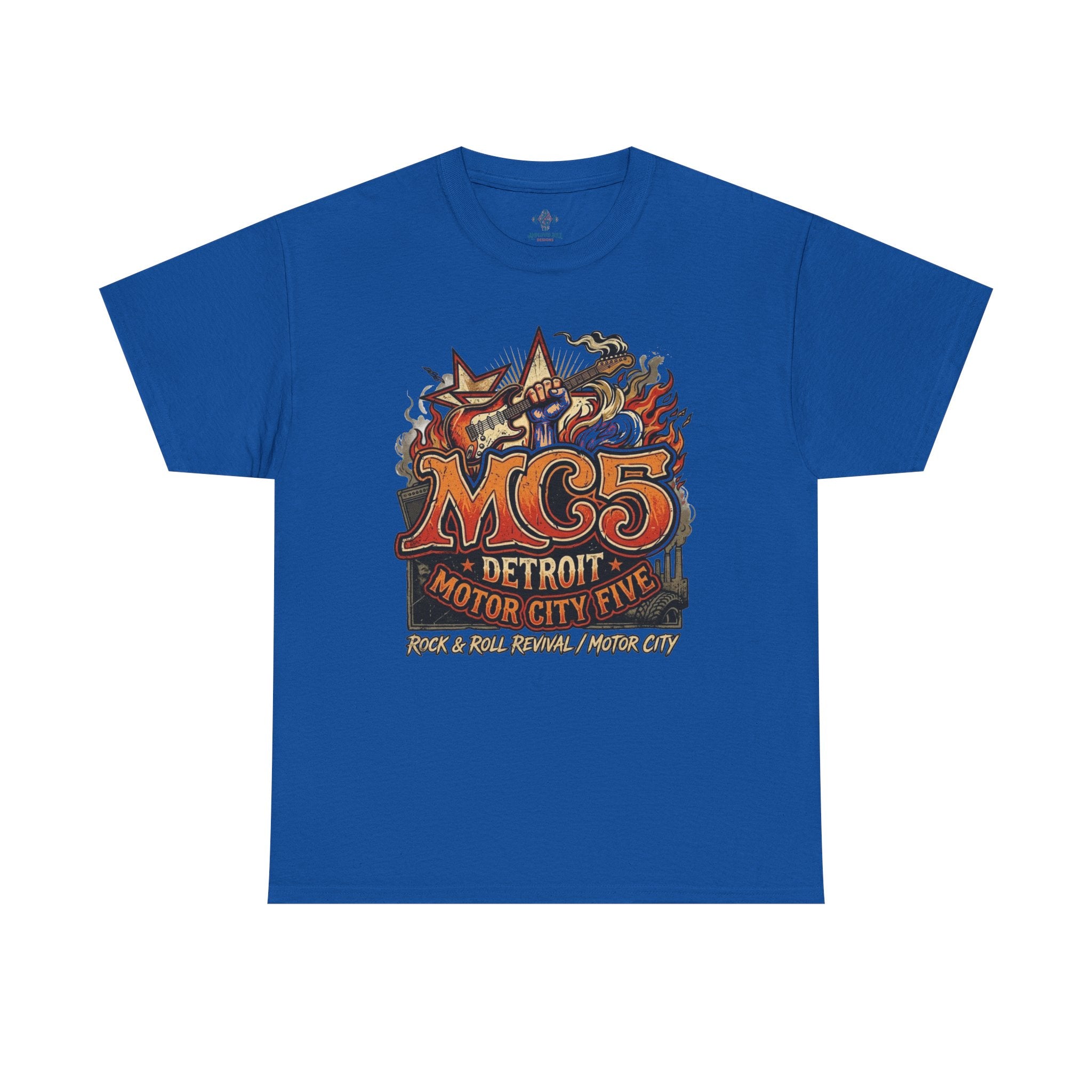 Unisex Heavy Cotton Tee MC5 Rock Revolution