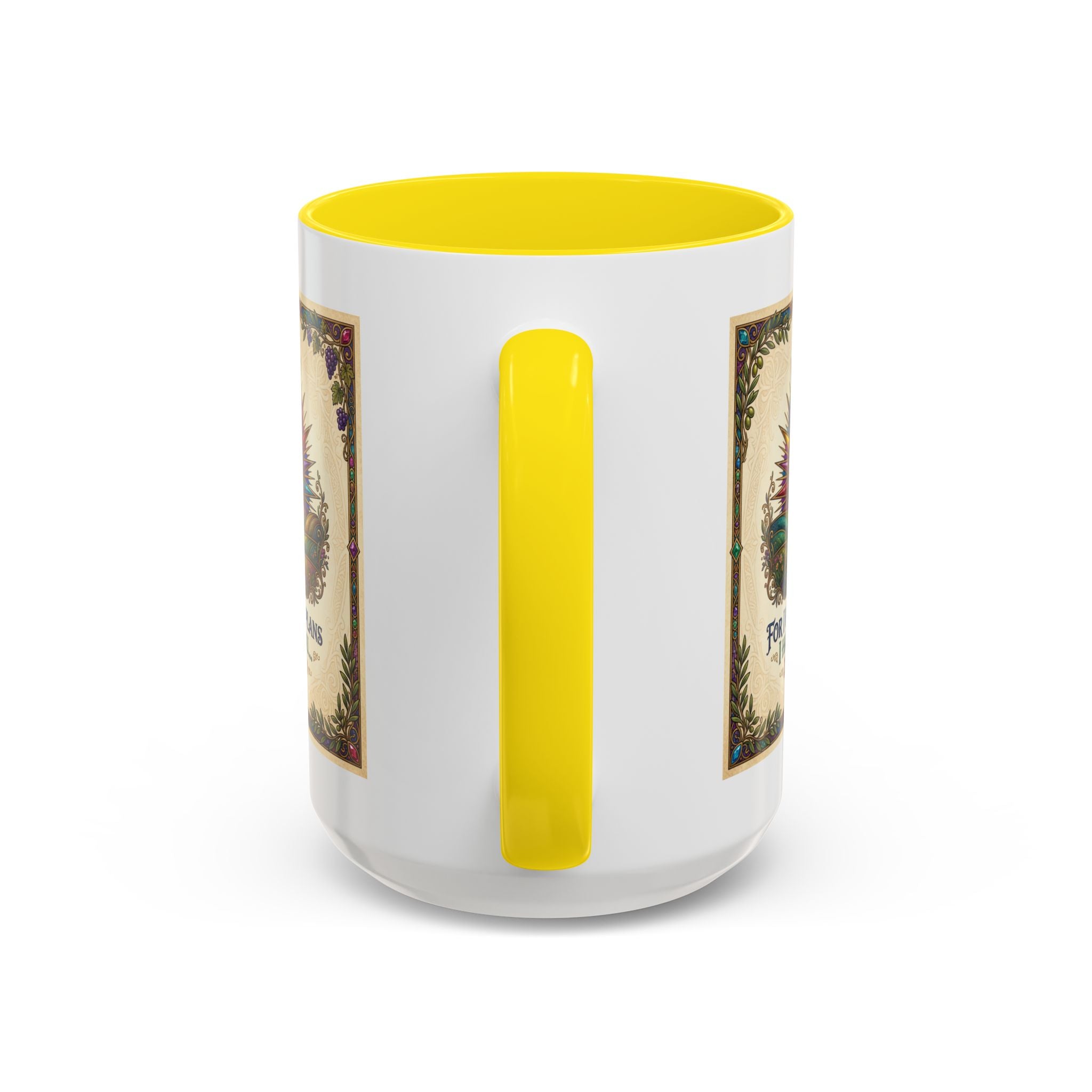 Accent Coffee Mug (11, 15oz) "for I know the plans I have for you" Jeremiah 29:11