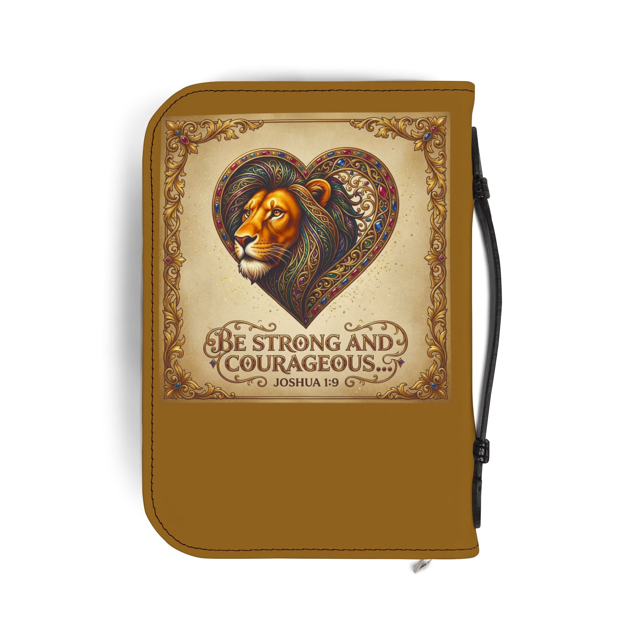 Bible Cover - “Be strong and courageous”