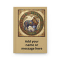 Personalized Hardcover Journal Matte - "Fear not for I am with you..."