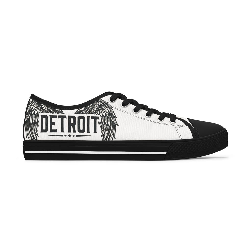 Women's Low Top Sneakers - Detroit Wings