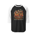 Unisex Three-Quarter Sleeve Raglan Shirt - MC5 Detroit - Rock Revolution