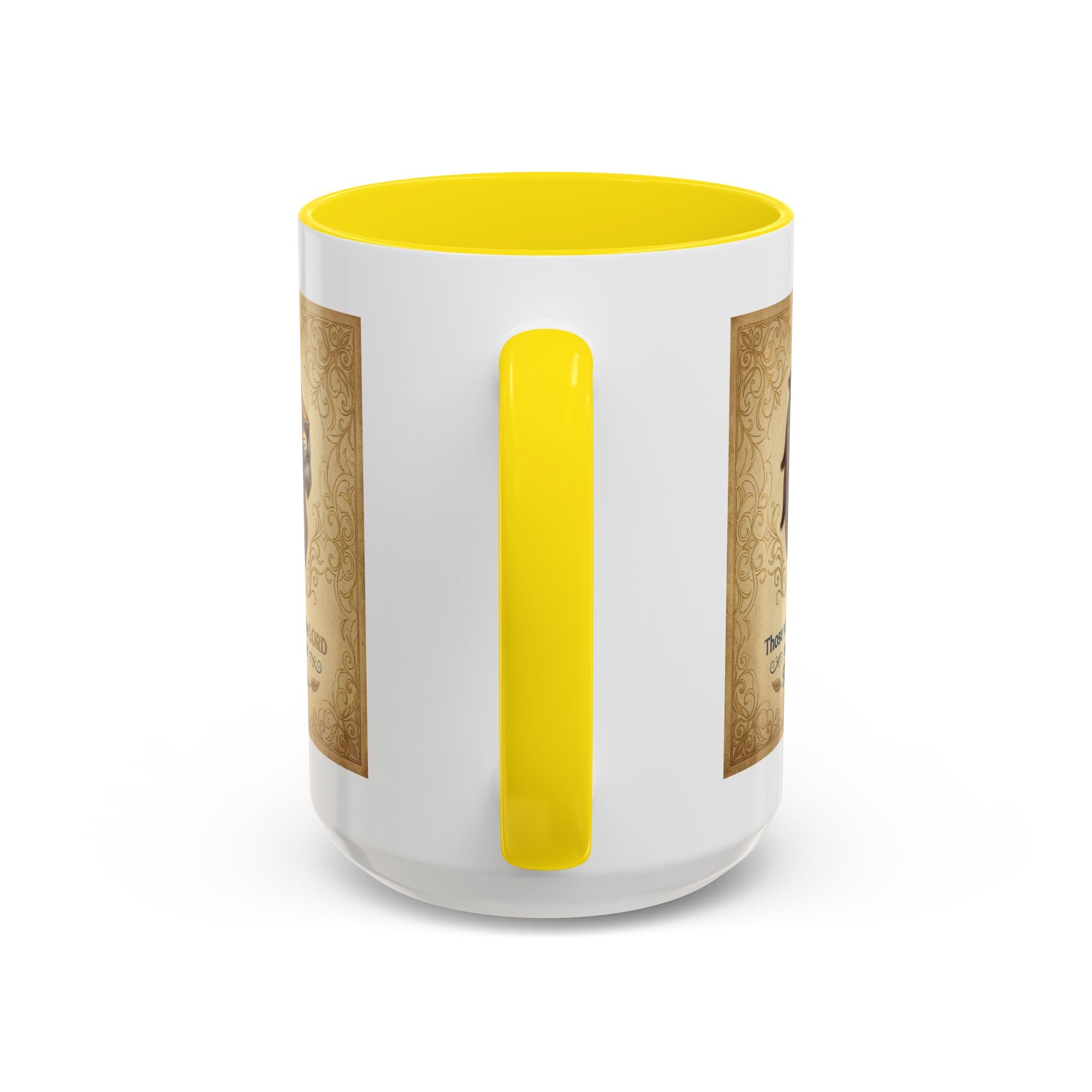 Accent Coffee Mug (11, 15oz) "Those who hope in the Lord..." Isaiah 40:31