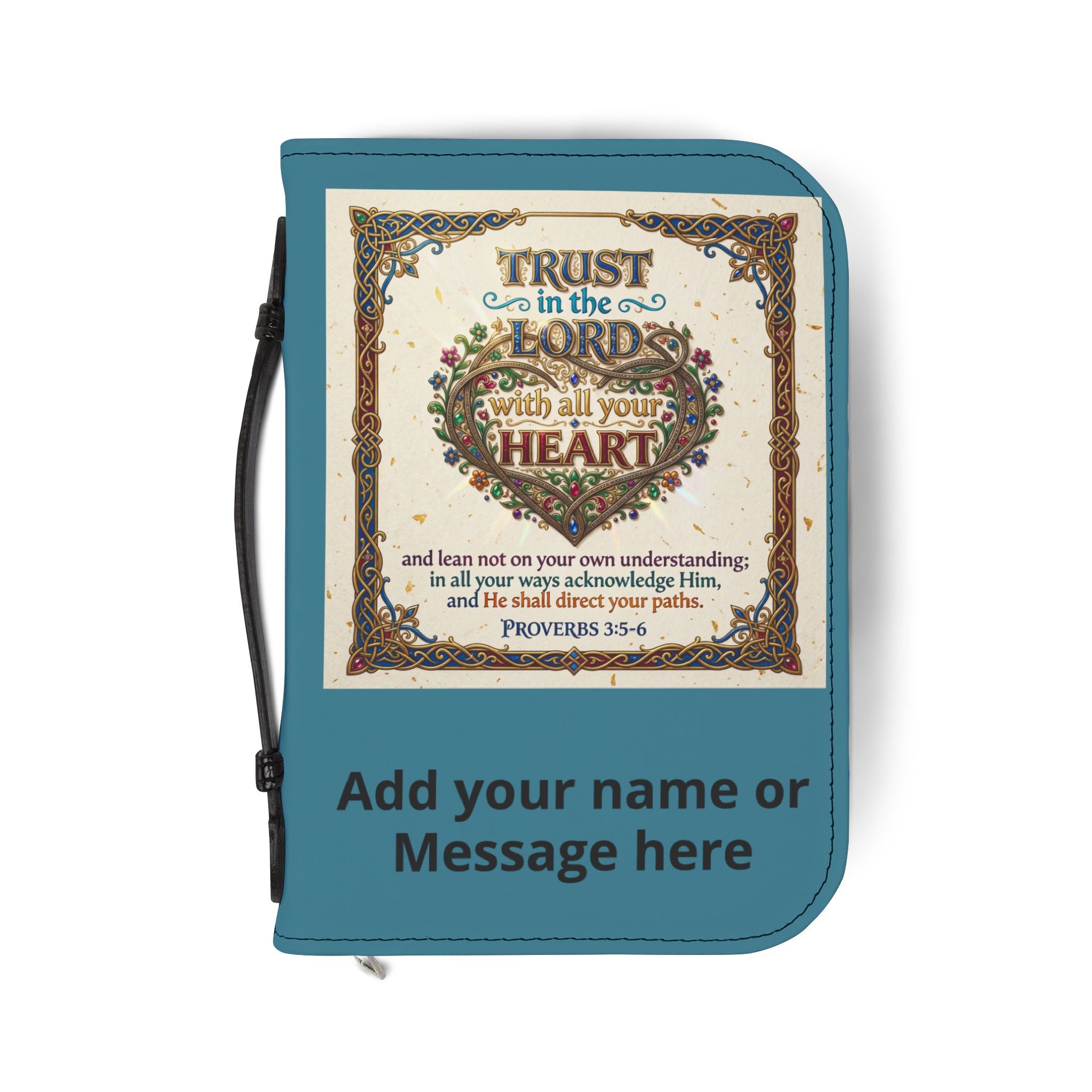Bible Cover - “Trust in the Lord with all your heart”