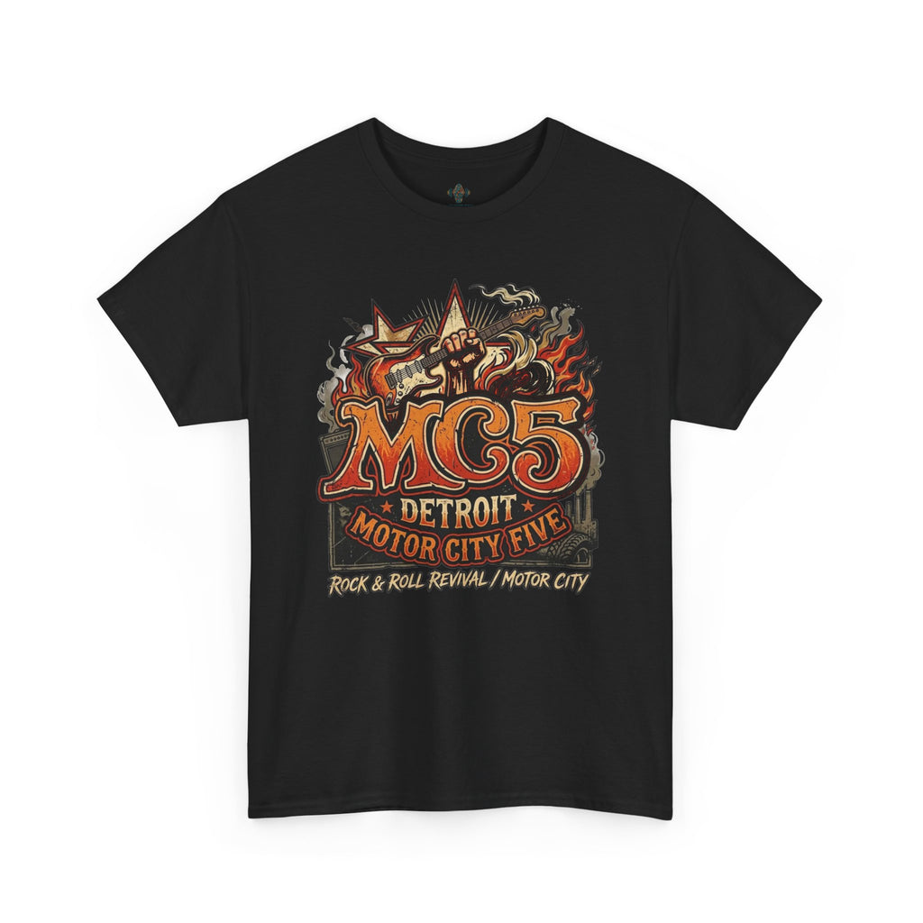 Unisex Heavy Cotton Tee MC5 Rock Revolution