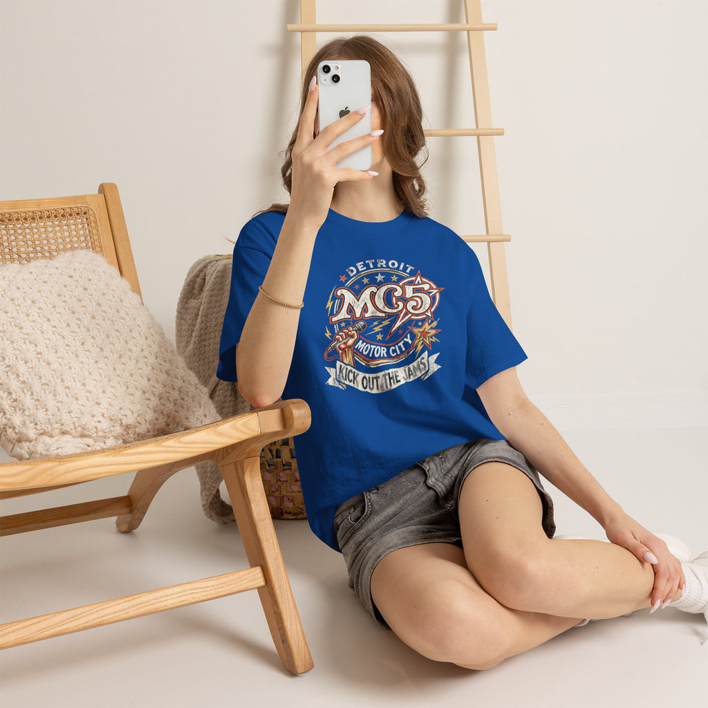 Unisex Heavy Cotton Tee MC5 Kick out the Jams
