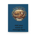 Personalized Hardcover Journal Matte - "The Lord is my Shepherd..."