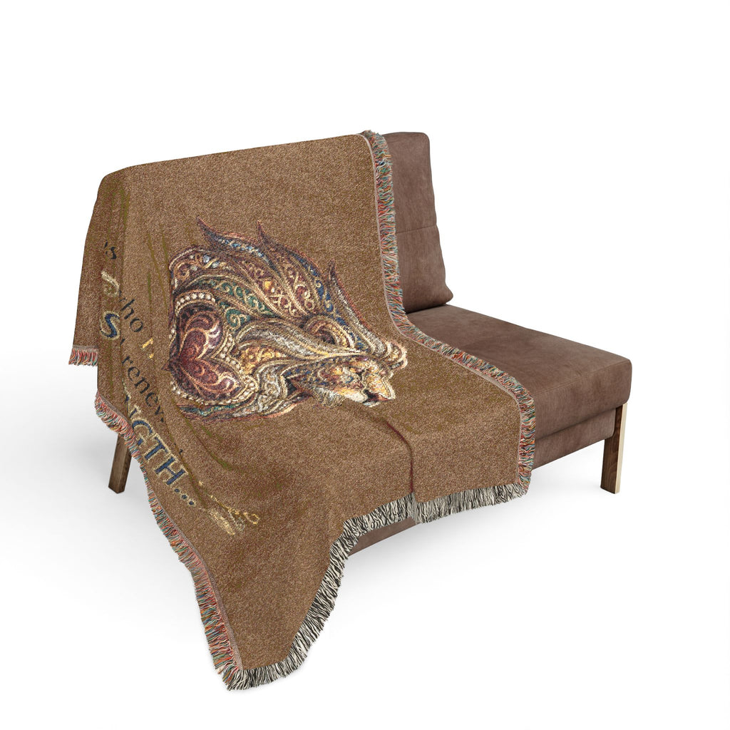 Woven Blanket - “Those who hope in the Lord...”Isaiah 40:31