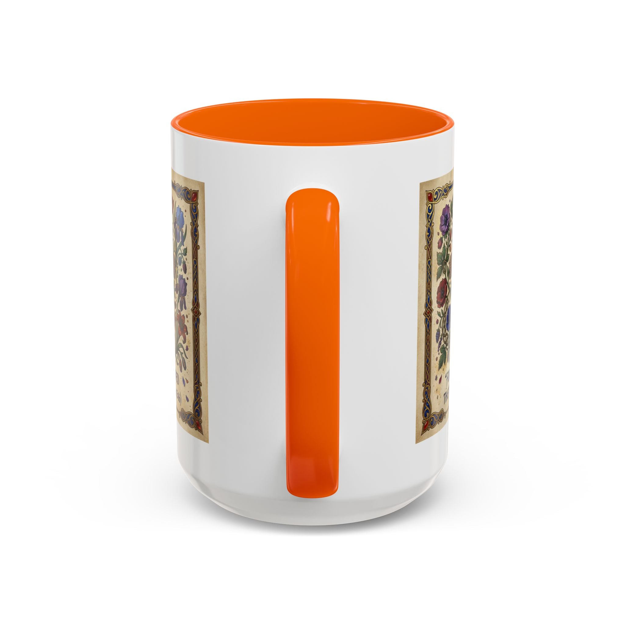 Accent Coffee Mug (11, 15oz) "For God so loved the world" John 3:16