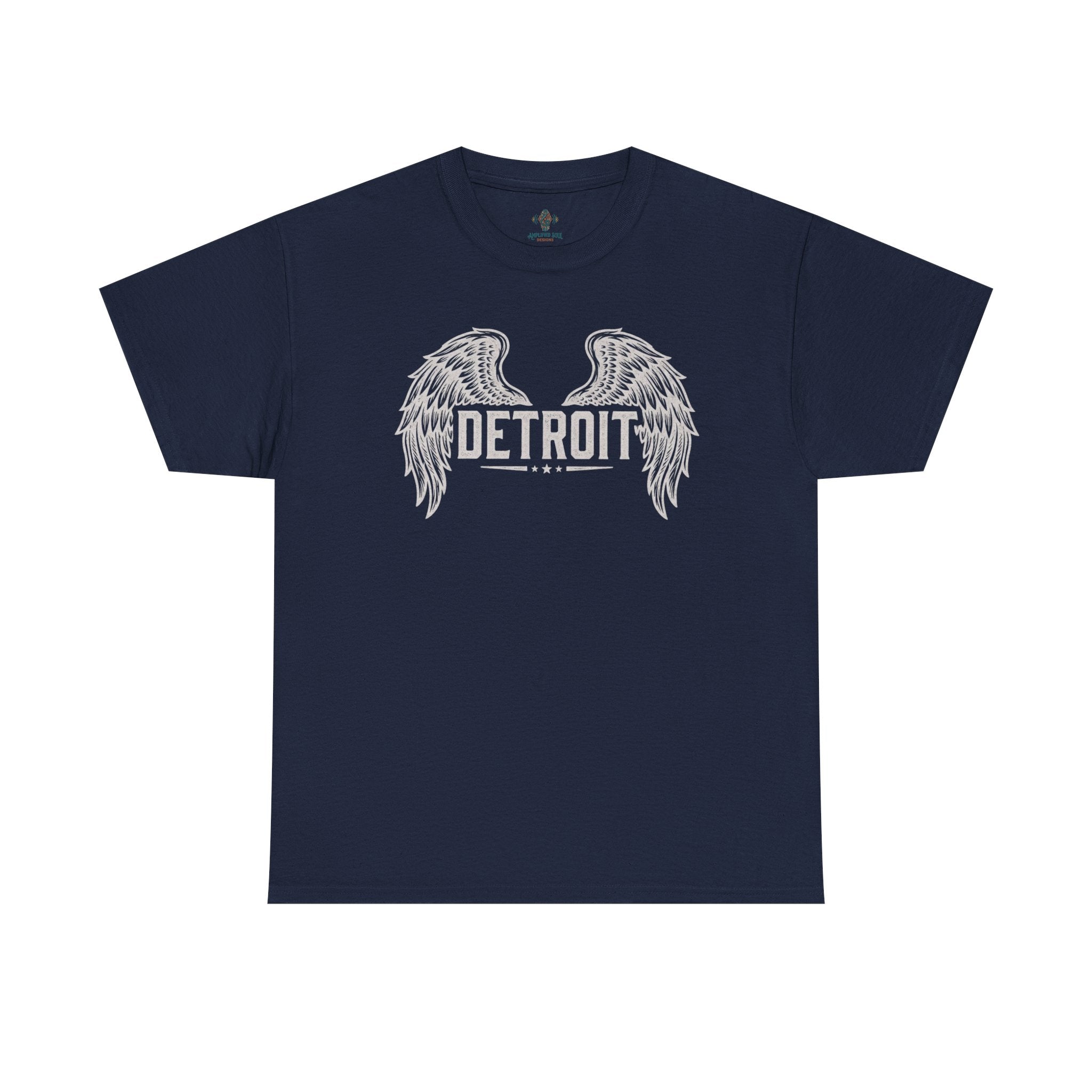 Unisex Heavy Cotton Tee - DETROIT WINGED