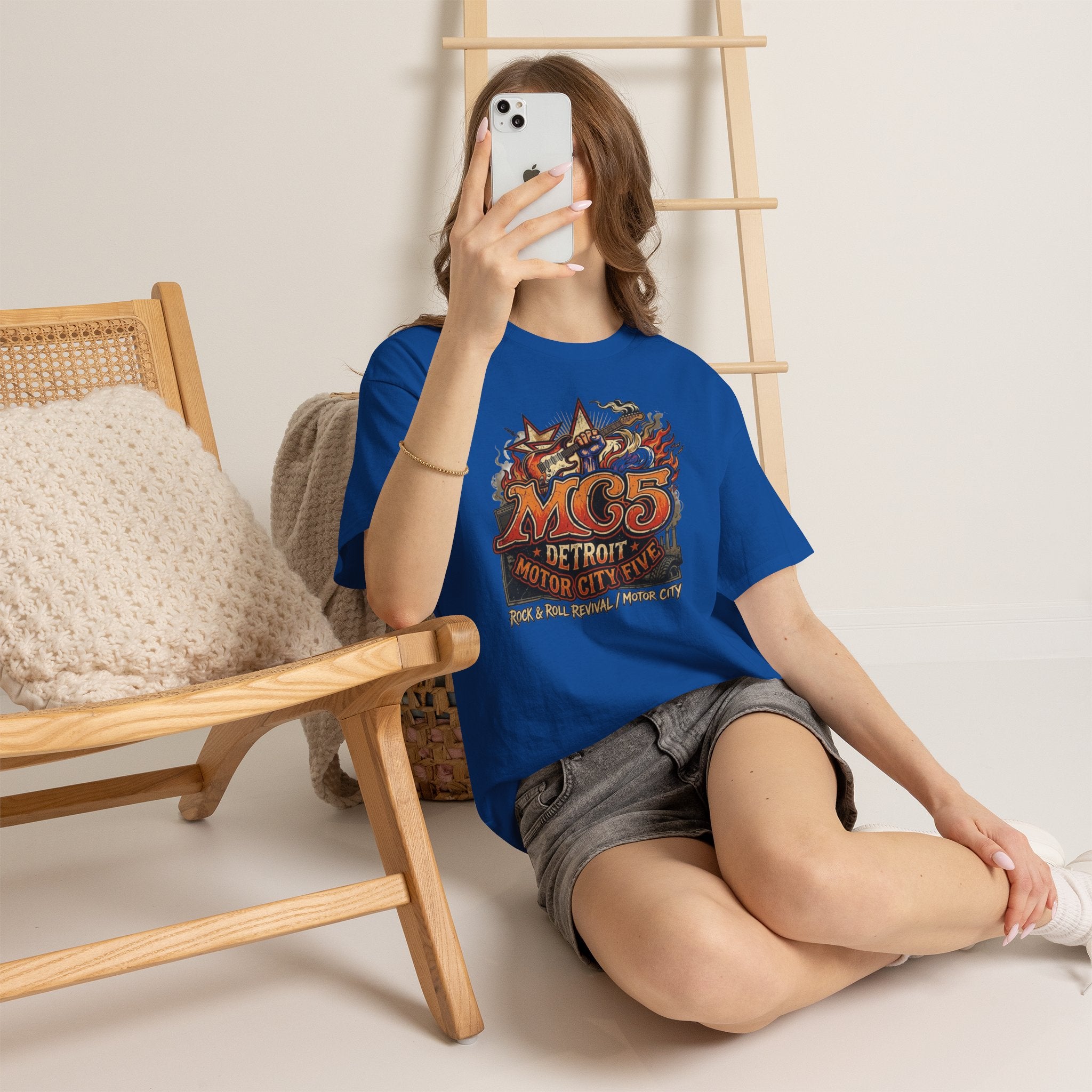 Unisex Heavy Cotton Tee MC5 Rock Revolution