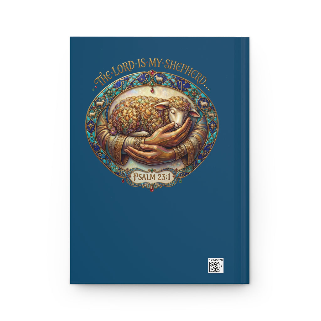 Personalized Hardcover Journal Matte - "The Lord is my Shepherd..."