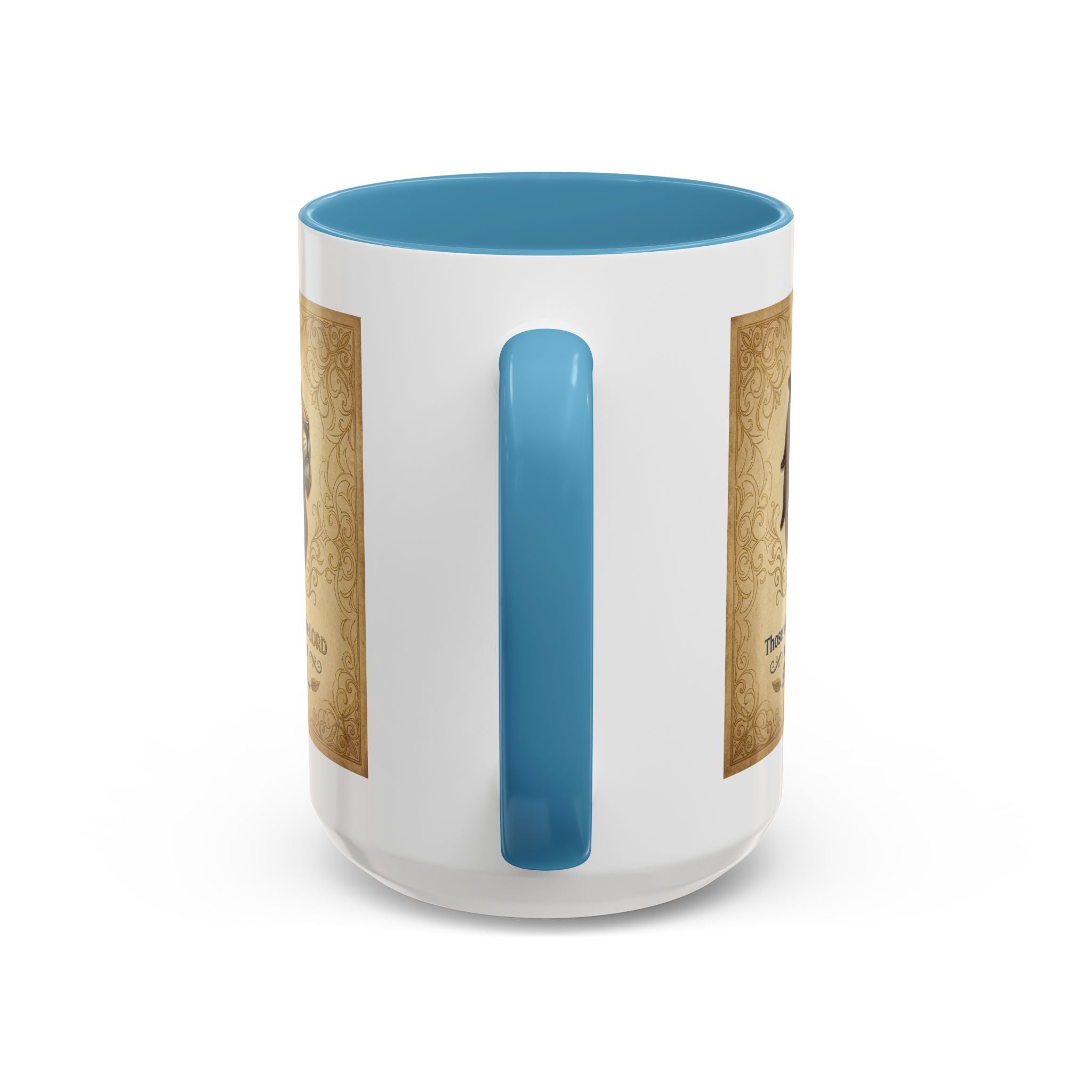 Accent Coffee Mug (11, 15oz) "Those who hope in the Lord..." Isaiah 40:31