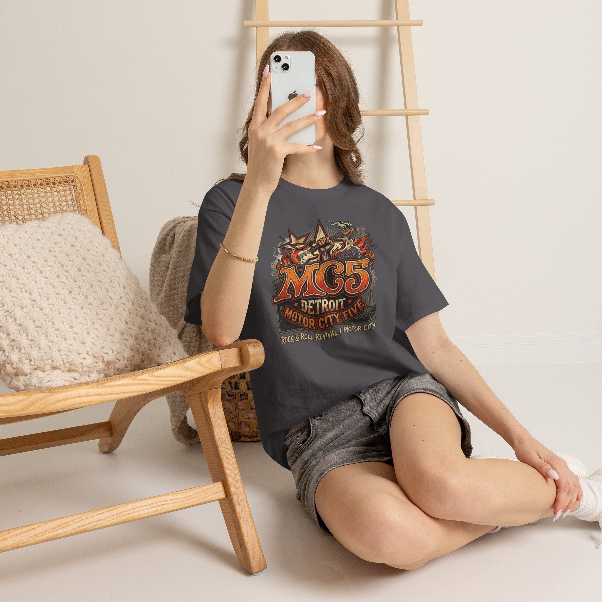 Unisex Heavy Cotton Tee MC5 Rock Revolution